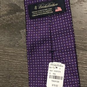 Brooks Brothers Tie purple